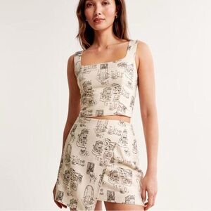 Abercrombie & Fitch Linen Set